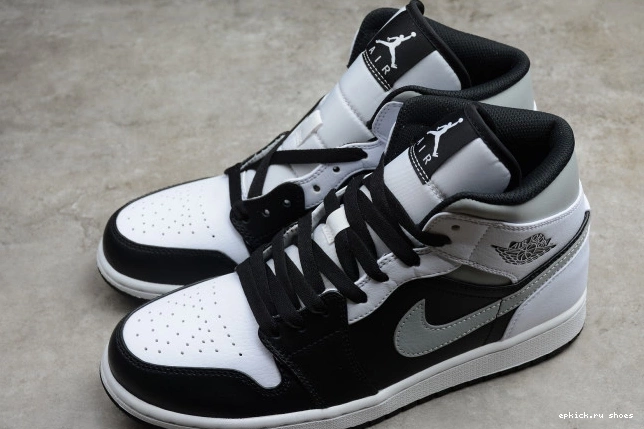 Cheap AIR Jordan White Shadow 554724-073 Mid 1 0711